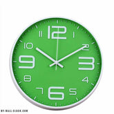 Clock modern Round coloured My Wall Clock